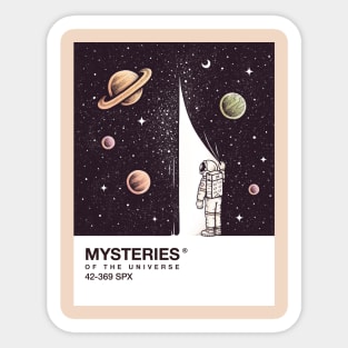 Mysteries of the Universe Sticker